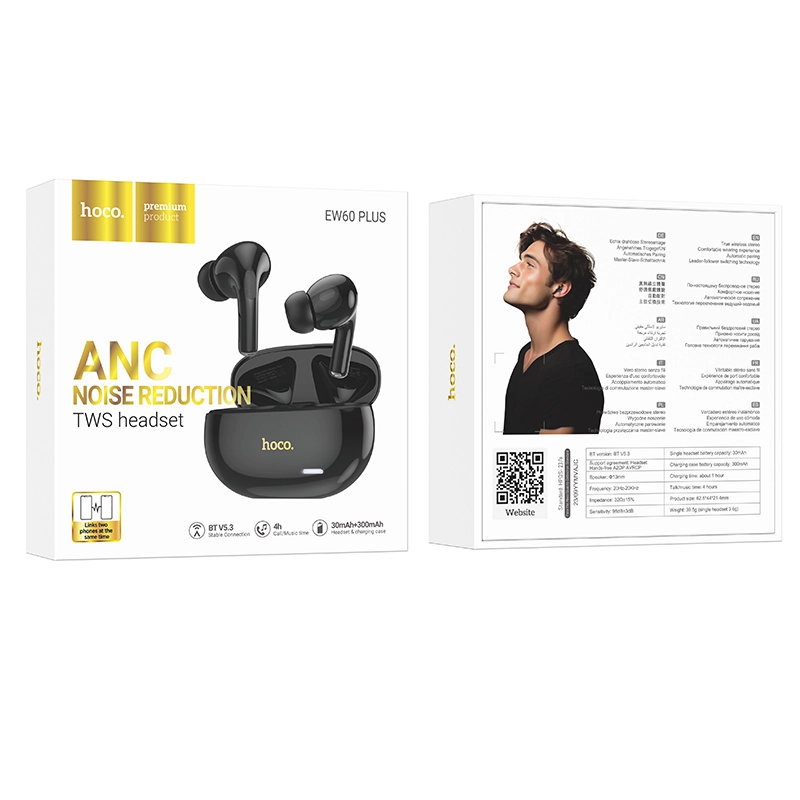 Hoco EW60 Plus Norman ANC Wireless Earbuds