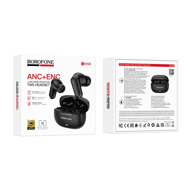 Borofone BW96 Mellow Bluetooth TWS