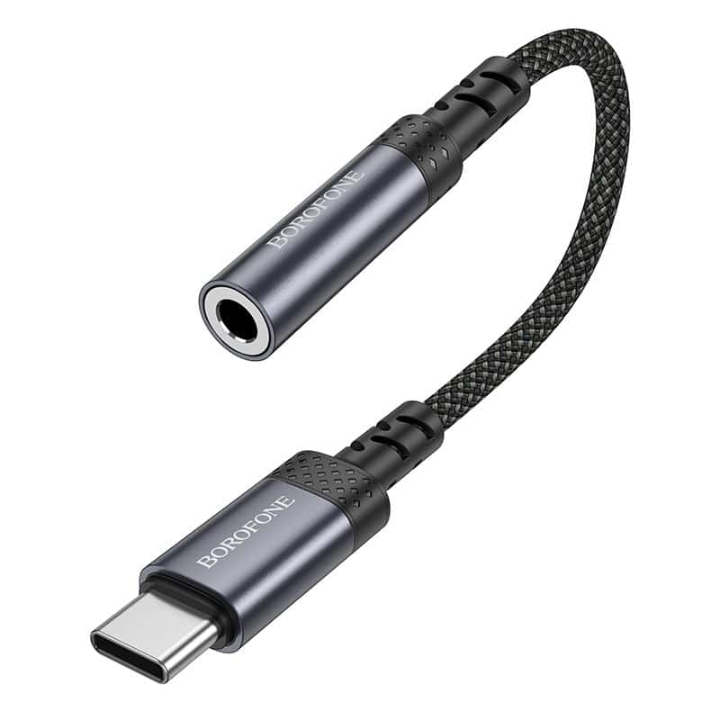 Borofone BV24 USB Type C Male to 3.5mm Digital Audio Converter Cable Adapter